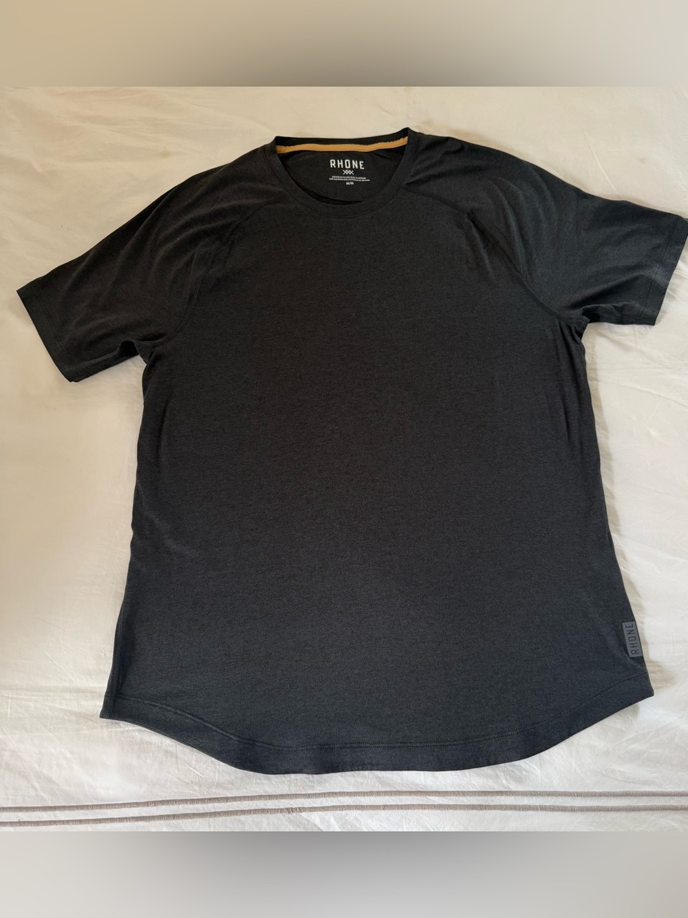 Rhone Tee Asphalt Heather